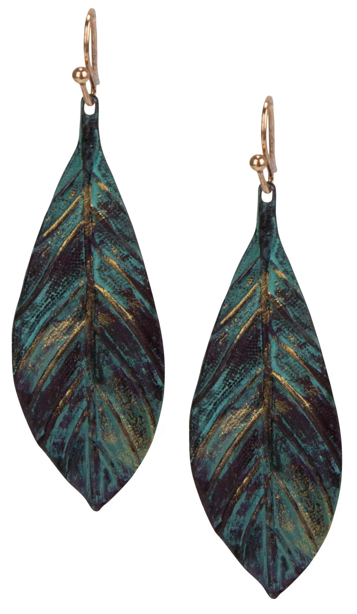 Handmade Bohemian Lightweight Leaf Earrings With Detailed Texture For Women
Handmade Bohemian Lightweight Leaf Earrings With Detailed Texture For Women