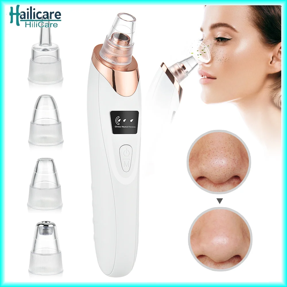 Electric Vacuum Suction Blackhead Remover USB Rechargeable Facial Pore Cleaner Black Head Extractor Face Skin Care Tools
Electric Vacuum Suction Blackhead Remover USB Rechargeable Facial Pore Cleaner Black Head Extractor Face Skin Care Tools