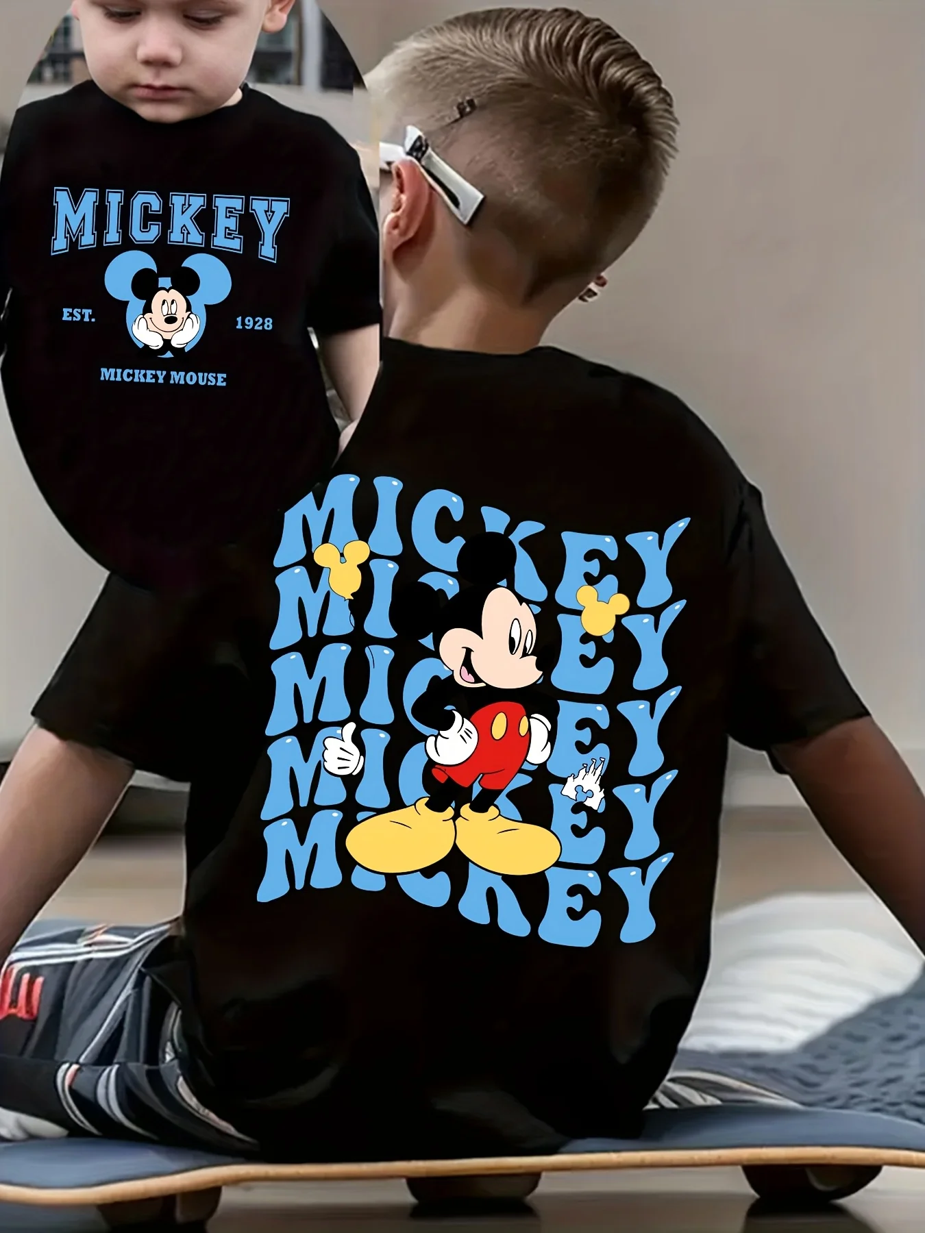 2025 New Disney Printed Children's Street Fashion Trend Short Sleeve Pure Cotton Round Neck T-shirt
2025 New Disney Printed Children's Street Fashion Trend Short Sleeve Pure Cotton Round Neck T-shirt