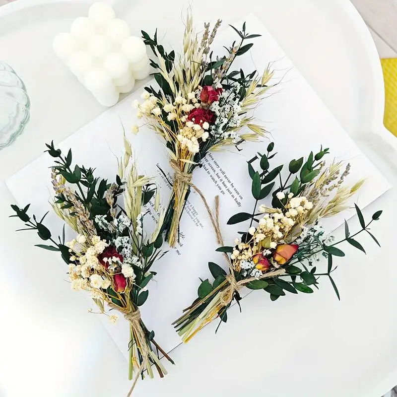 Mini Dried Flower Bouquet Pampas Grass Bunny Tails Small Bouquet Cake Flower Arrangement letterbox Gift Home Wedding Boho Decor
Mini Dried Flower Bouquet Pampas Grass Bunny Tails Small Bouquet Cake Flower Arrangement letterbox Gift Home Wedding Boho Decor