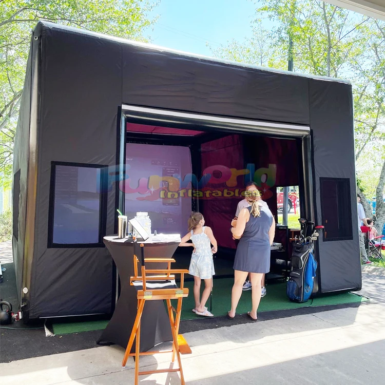 Outdoor Golf Training Cage Tent Inflatable Golf emulator housing with pump
Outdoor Golf Training Cage Tent Inflatable Golf emulator housing with pump