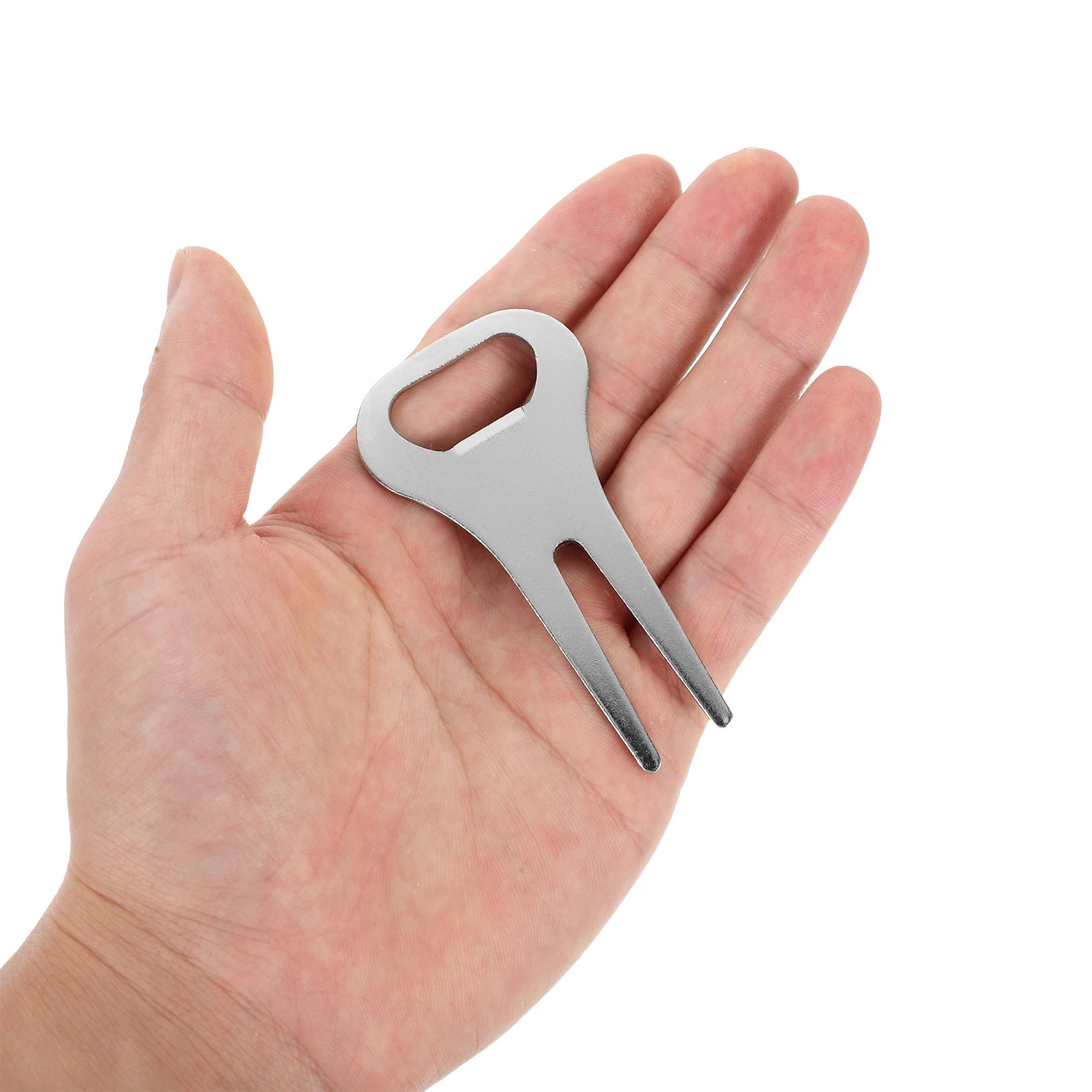 1Pair Metal Golf Fork Green Divot Repair Tool Zinc Alloy Turf Fixer with Bottle Opener for Golf Course Maintenance
1Pair Metal Golf Fork Green Divot Repair Tool Zinc Alloy Turf Fixer with Bottle Opener for Golf Course Maintenance