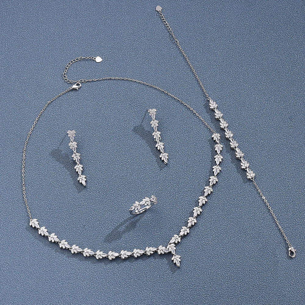 2024 Top 4 Ultra Luxury Cubic Zirconia Wedding Party Set Nigeria Dubai Jewelry Set Bridal Accessories
2024 Top 4 Ultra Luxury Cubic Zirconia Wedding Party Set Nigeria Dubai Jewelry Set Bridal Accessories
