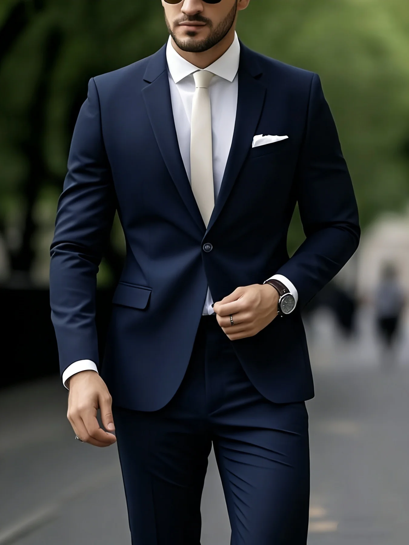Men's Suit 2pcs Set, Elegant Formal Jacket And Pants, Great Wear for Wedding, Party And Formal Dinner
Men's Suit 2pcs Set, Elegant Formal Jacket And Pants, Great Wear for Wedding, Party And Formal Dinner