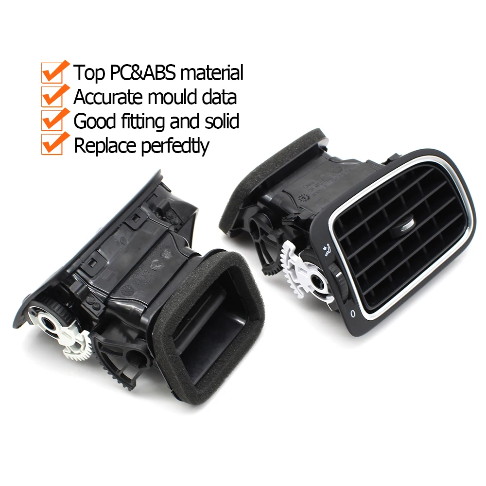 For Polo Car Front Central Dash Left Right Middle Air Conditioner AC Vent Grille Assembly For VW 2011-2018 6R0819703 6R0819704
For Polo Car Front Central Dash Left Right Middle Air Conditioner AC Vent Grille Assembly For VW 2011-2018 6R0819703 6R0819704
