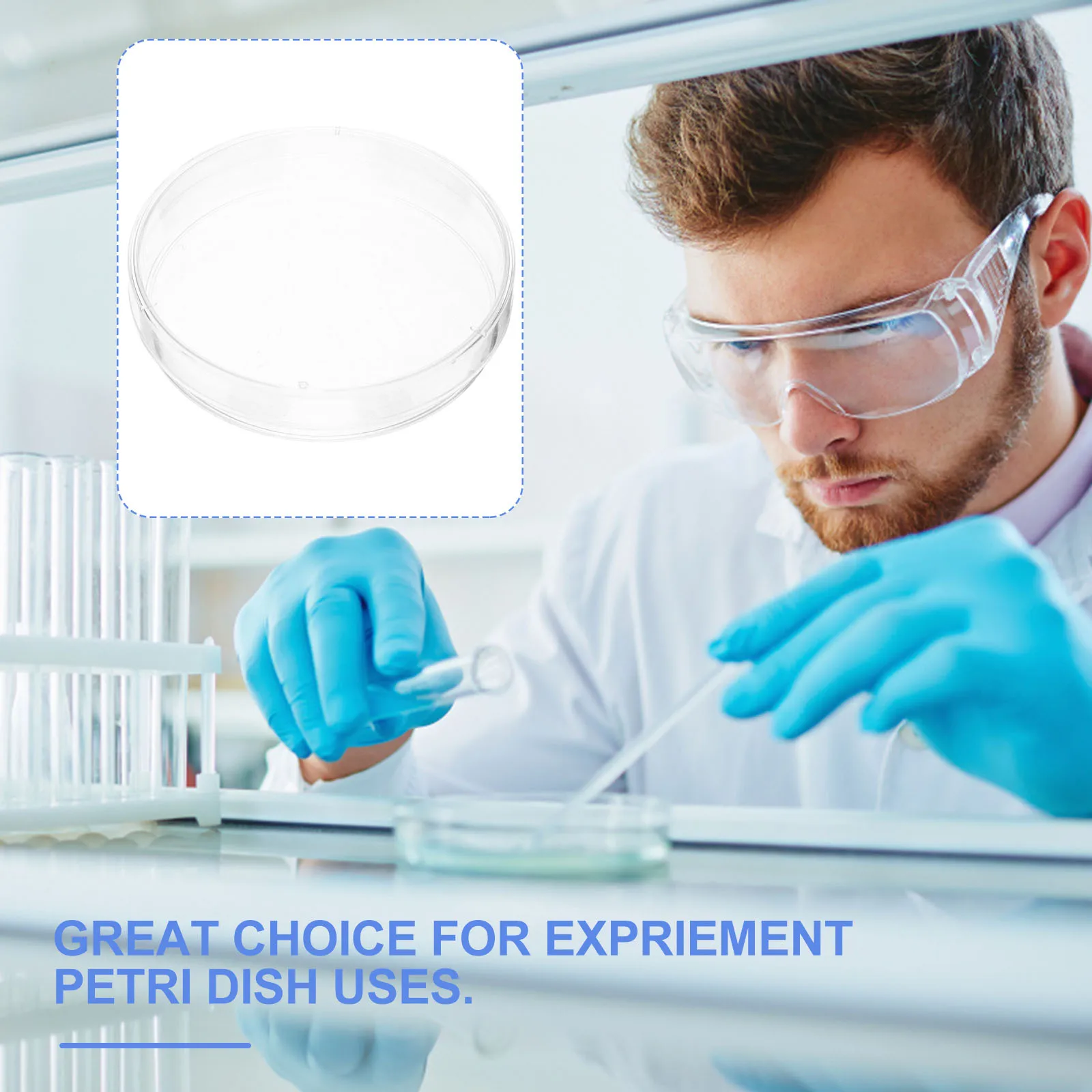 20Pcs Plastic Petri Dishes 70mm Sterile Durable Lightweight Design Bacterial Culture Dish with Lid Ideal for Lab Experiment
20Pcs Plastic Petri Dishes 70mm Sterile Durable Lightweight Design Bacterial Culture Dish with Lid Ideal for Lab Experiment