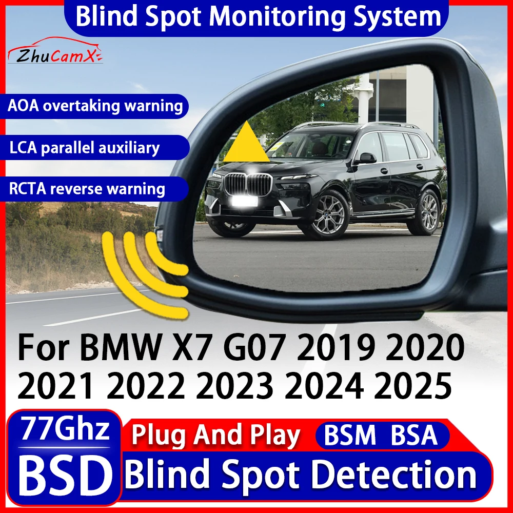 BSD BSM Blind Spot Detection Monitoring Warning System Change Lane Assistance For BMW X7 G07 2019 2020 2021 2022 2023 2024 2025
BSD BSM Blind Spot Detection Monitoring Warning System Change Lane Assistance For BMW X7 G07 2019 2020 2021 2022 2023 2024 2025