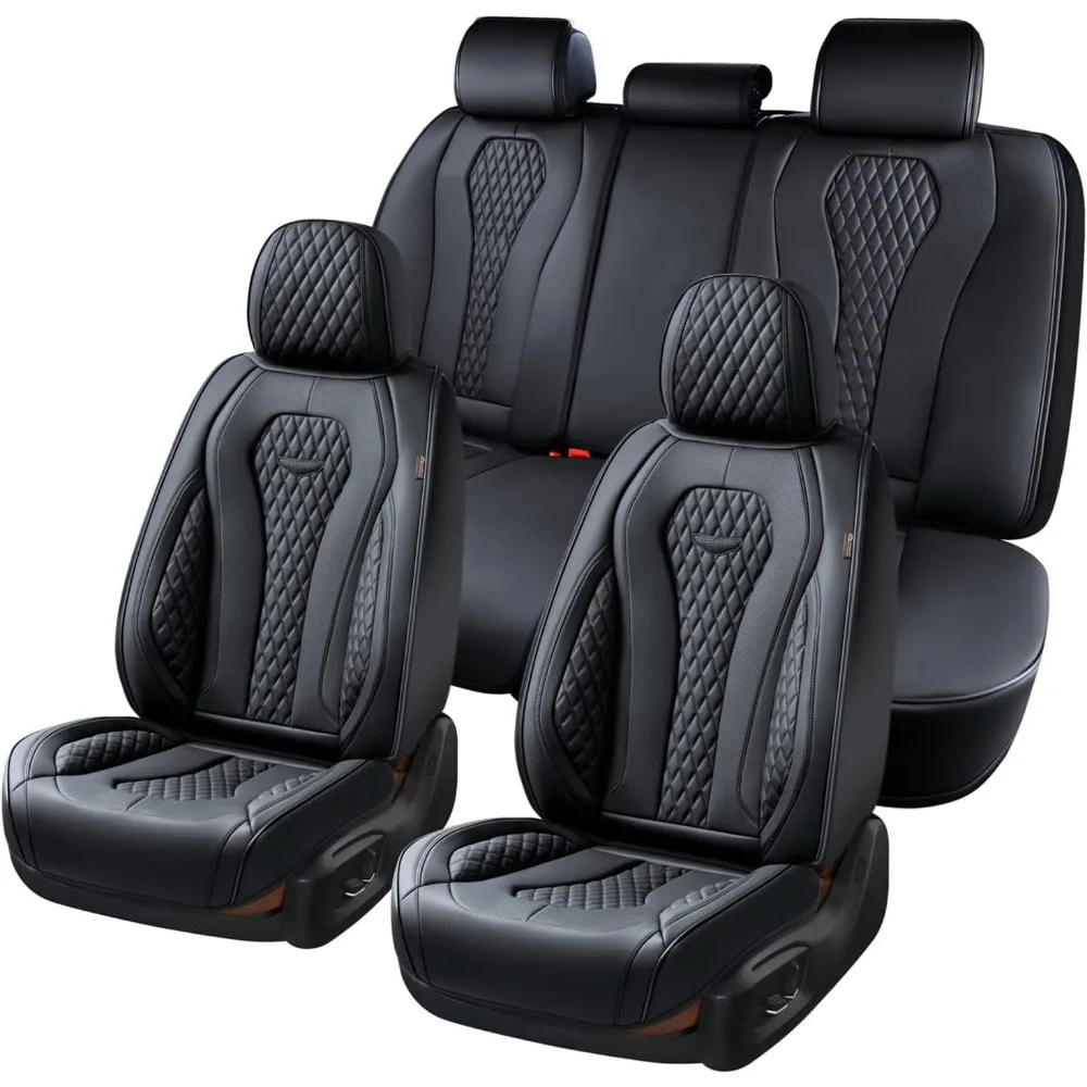 Универсальные водонепроницаемые чехлы на автомобильные сиденья, полный комплект для передних и задних сидений, черные
Универсальные водонепроницаемые чехлы на автомобильные сиденья, полный комплект для передних и задних сидений, черные