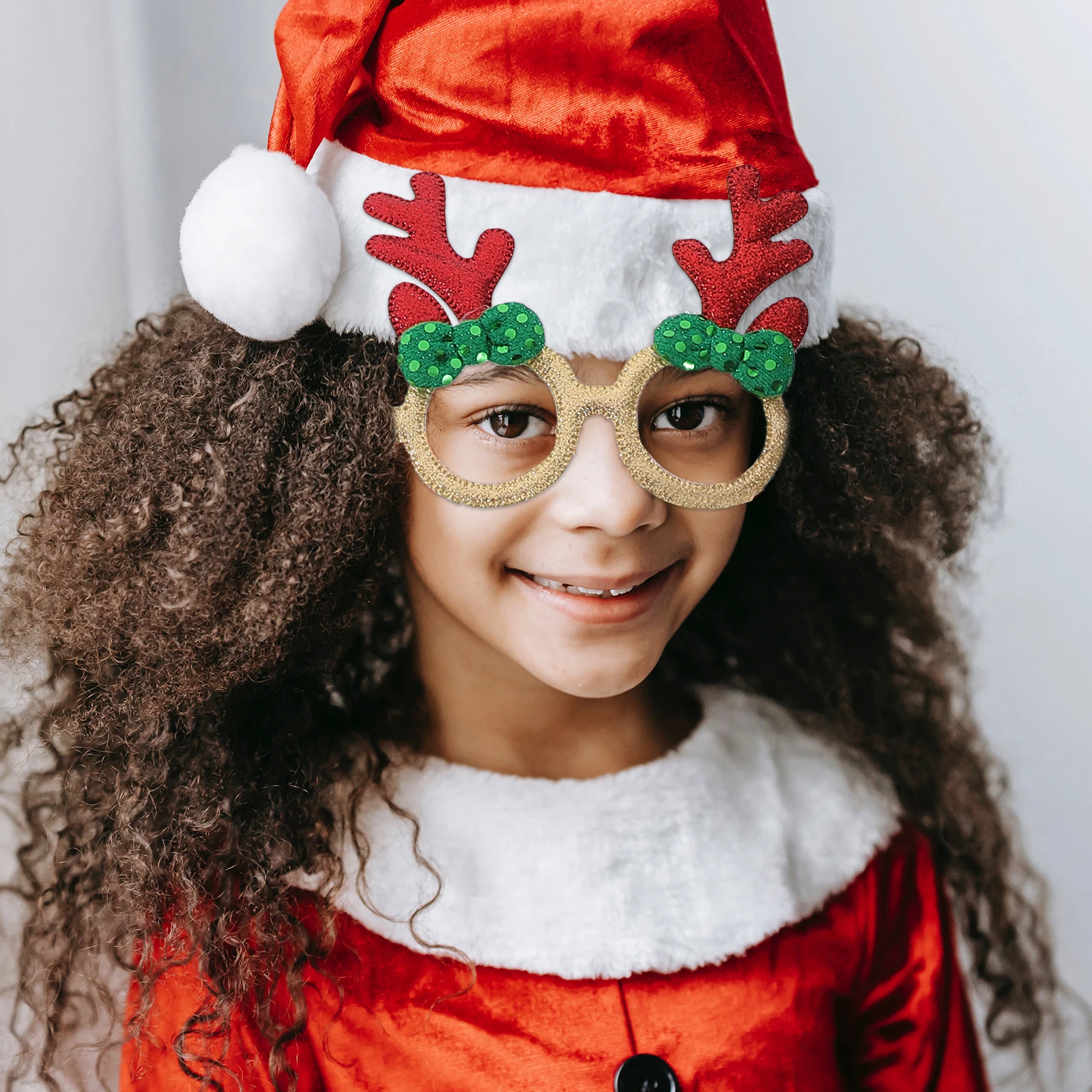 12Pcs Christmas Glasses Party Eyewear Reusable Plastic Frames Xmas Photo Booth Props Party Favors Xmas Supplies
12Pcs Christmas Glasses Party Eyewear Reusable Plastic Frames Xmas Photo Booth Props Party Favors Xmas Supplies