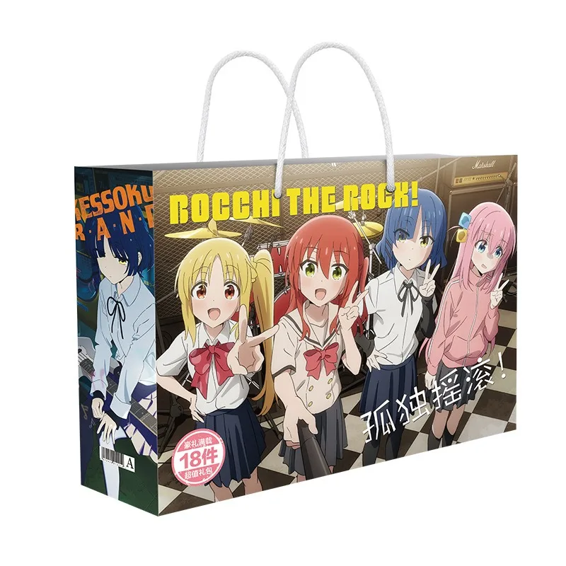 Подарочный пакет на удачу из аниме, коллекционная игрушка BOCCHI THE ROCK, готовая хитори открытка, постер, Закладка, ломо-карты
Подарочный пакет на удачу из аниме, коллекционная игрушка BOCCHI THE ROCK, готовая хитори открытка, постер, Закладка, ломо-карты