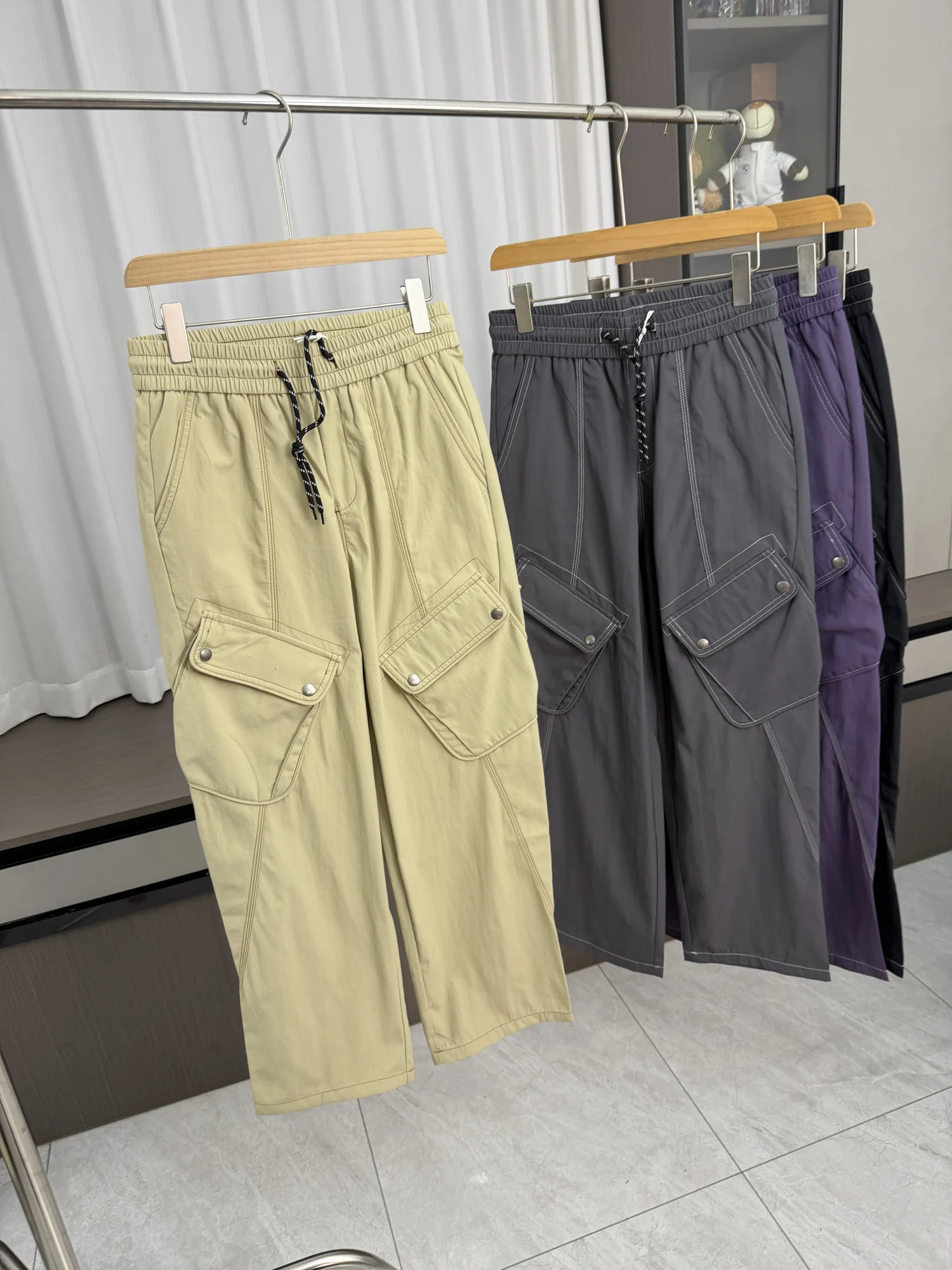 Outdoor Mountain Series Quick Dry Waterproof Men's Summer Lightweight Sports Casual Pants Straight Leg Trendy Fashion
Outdoor Mountain Series Quick Dry Waterproof Men's Summer Lightweight Sports Casual Pants Straight Leg Trendy Fashion