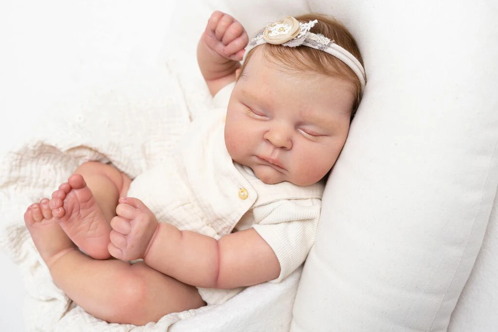 21Inch Bebe Reborn Doll Kit Peaches Soft Touch Fresh Color Unfinished Unpainted DIY Doll Parts with Cloth Body Reborn Supply
21Inch Bebe Reborn Doll Kit Peaches Soft Touch Fresh Color Unfinished Unpainted DIY Doll Parts with Cloth Body Reborn Supply