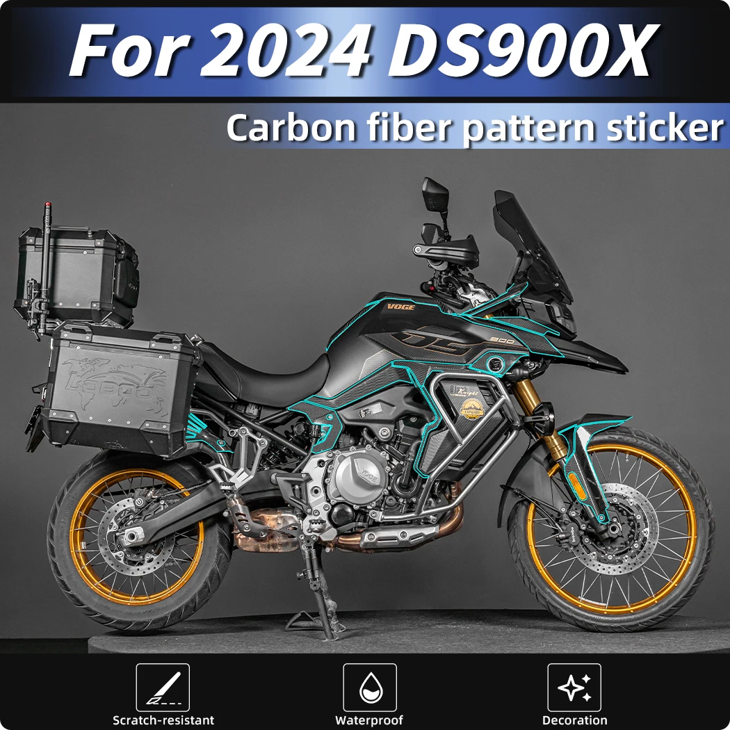 FOR VOGE DS900X Motorcycle Carbon Fiber Fairing Kits - Scratch-Resistant, Bubble-Free, Pasted On Body Paint Parts Accessories
FOR VOGE DS900X Motorcycle Carbon Fiber Fairing Kits - Scratch-Resistant, Bubble-Free, Pasted On Body Paint Parts Accessories
