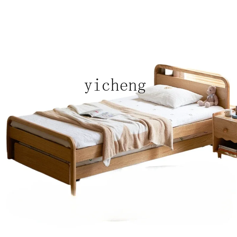 ZF Solid Wood Bunk Bed Small Apartment Single Bed Oak Bed with Mop Simple Tatami
ZF Solid Wood Bunk Bed Small Apartment Single Bed Oak Bed with Mop Simple Tatami