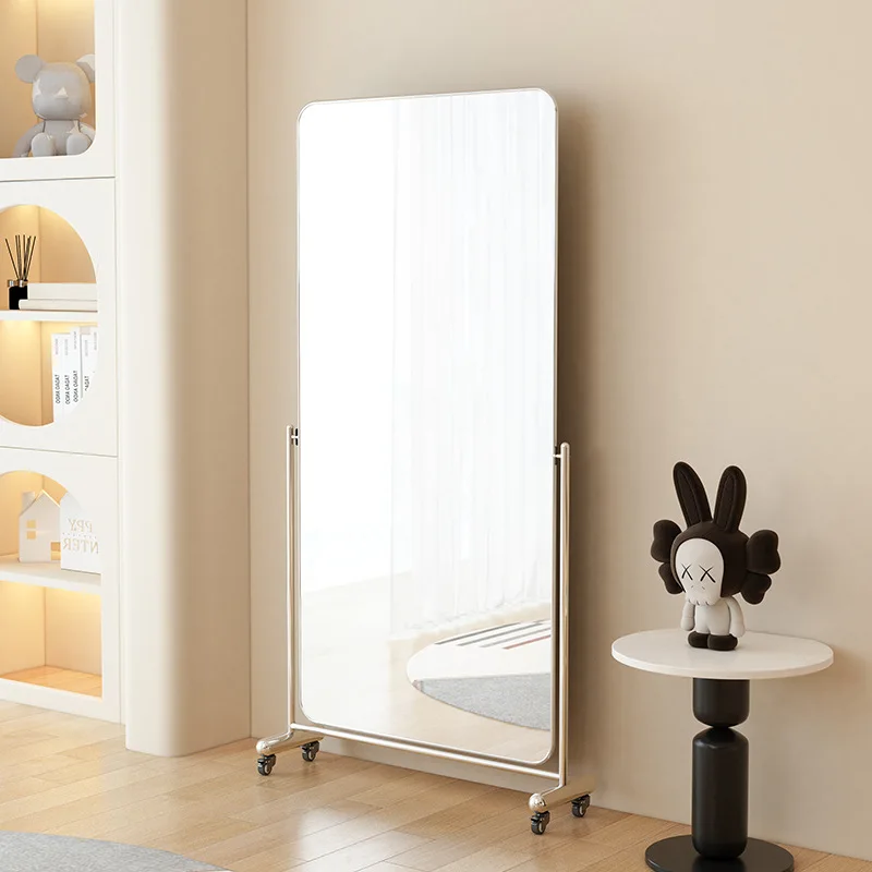 Full length mirror, movable, clothing store, thin, light luxury, fitting mirror Internet celebrity
Full length mirror, movable, clothing store, thin, light luxury, fitting mirror Internet celebrity