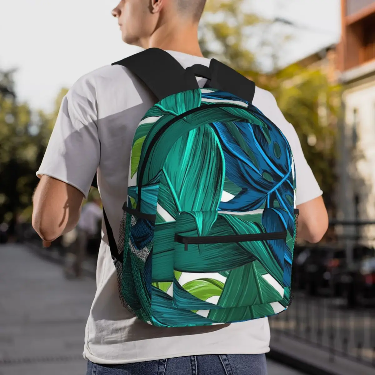 Monstera Banana Palm Leaf Student Backpack School Bag Hiking Travel Daypack for Men Women Fashion Bookbag Shoulder Bags
Monstera Banana Palm Leaf Student Backpack School Bag Hiking Travel Daypack for Men Women Fashion Bookbag Shoulder Bags