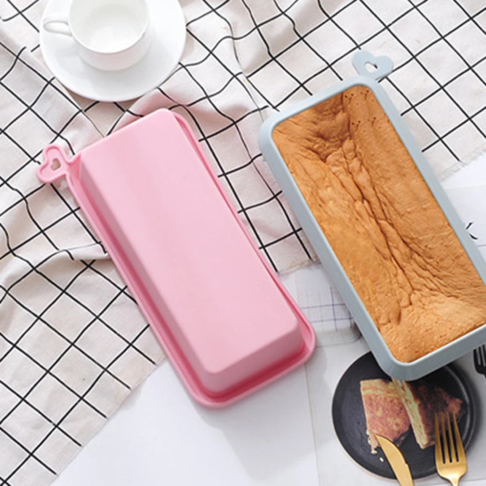 Silicone Cake Mould Rectangular Toast Mold Reusable Food Grade Baking Pan Easy Demoulding Oven Safe Microwave Compatible Bread
Silicone Cake Mould Rectangular Toast Mold Reusable Food Grade Baking Pan Easy Demoulding Oven Safe Microwave Compatible Bread