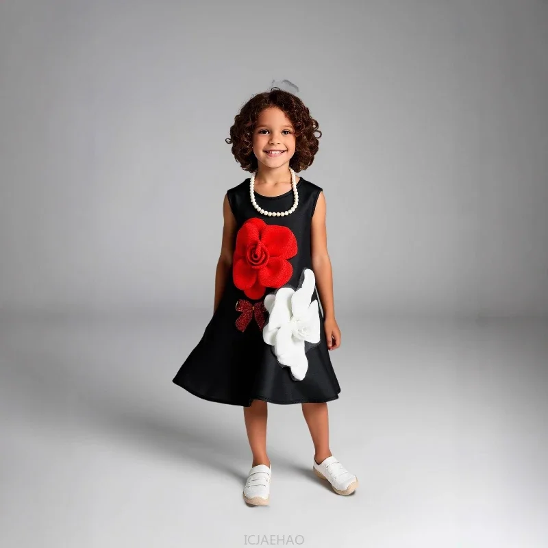 Teen Girl Clothes Children Christmas Girls Princess Dress Costume 3D Floral Party Pageant Outfit Sleeveless A Line Birthday
Teen Girl Clothes Children Christmas Girls Princess Dress Costume 3D Floral Party Pageant Outfit Sleeveless A Line Birthday