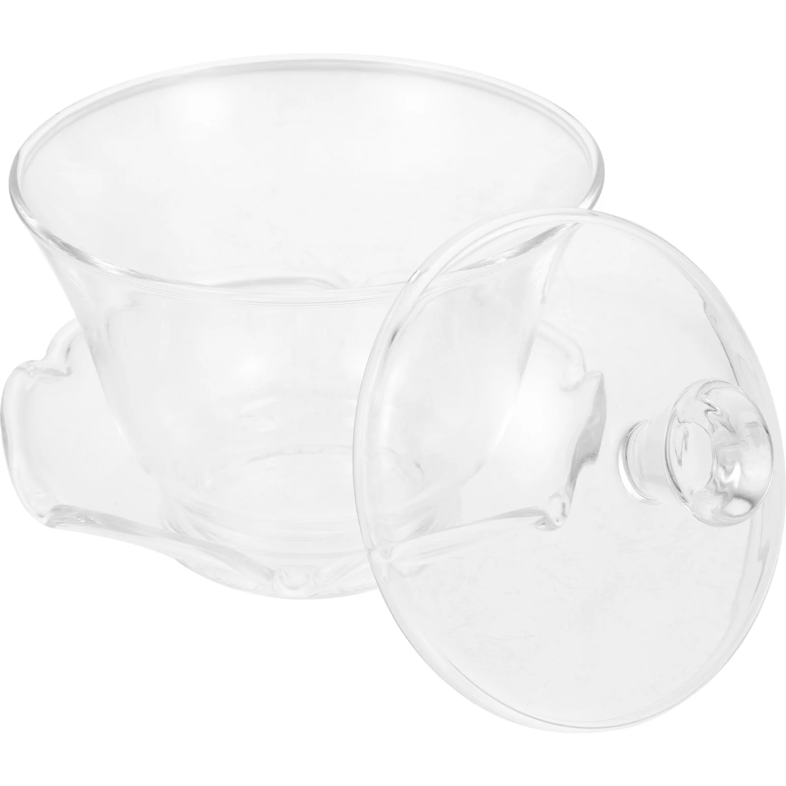 1Set Transparent Tea Bowl Set Unique Attractive Design Good Mood Daily Cooking Drinking Tea Accessory Chinese Clear Teacup
1Set Transparent Tea Bowl Set Unique Attractive Design Good Mood Daily Cooking Drinking Tea Accessory Chinese Clear Teacup