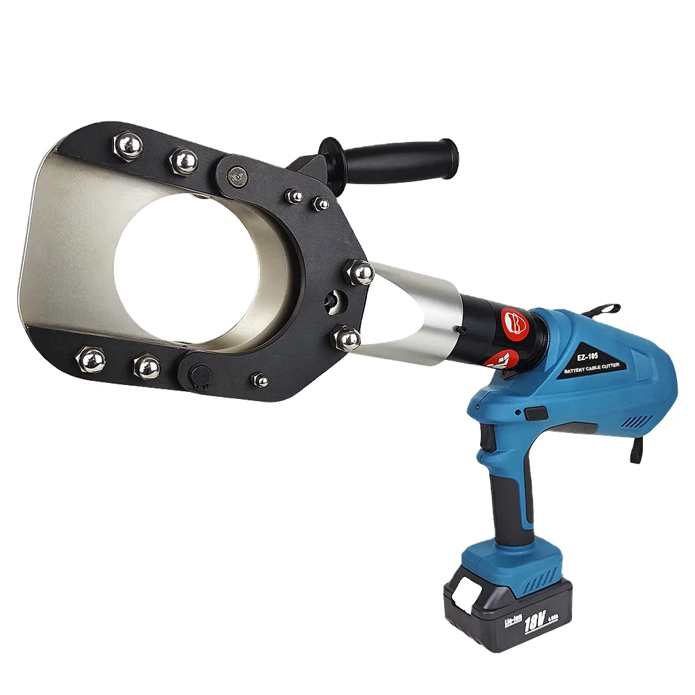 EZ-105 Battery Operated Cordless Hydraulic Cable Cutter Hydraulic Tools for 105mm Armoured Cable
EZ-105 Battery Operated Cordless Hydraulic Cable Cutter Hydraulic Tools for 105mm Armoured Cable