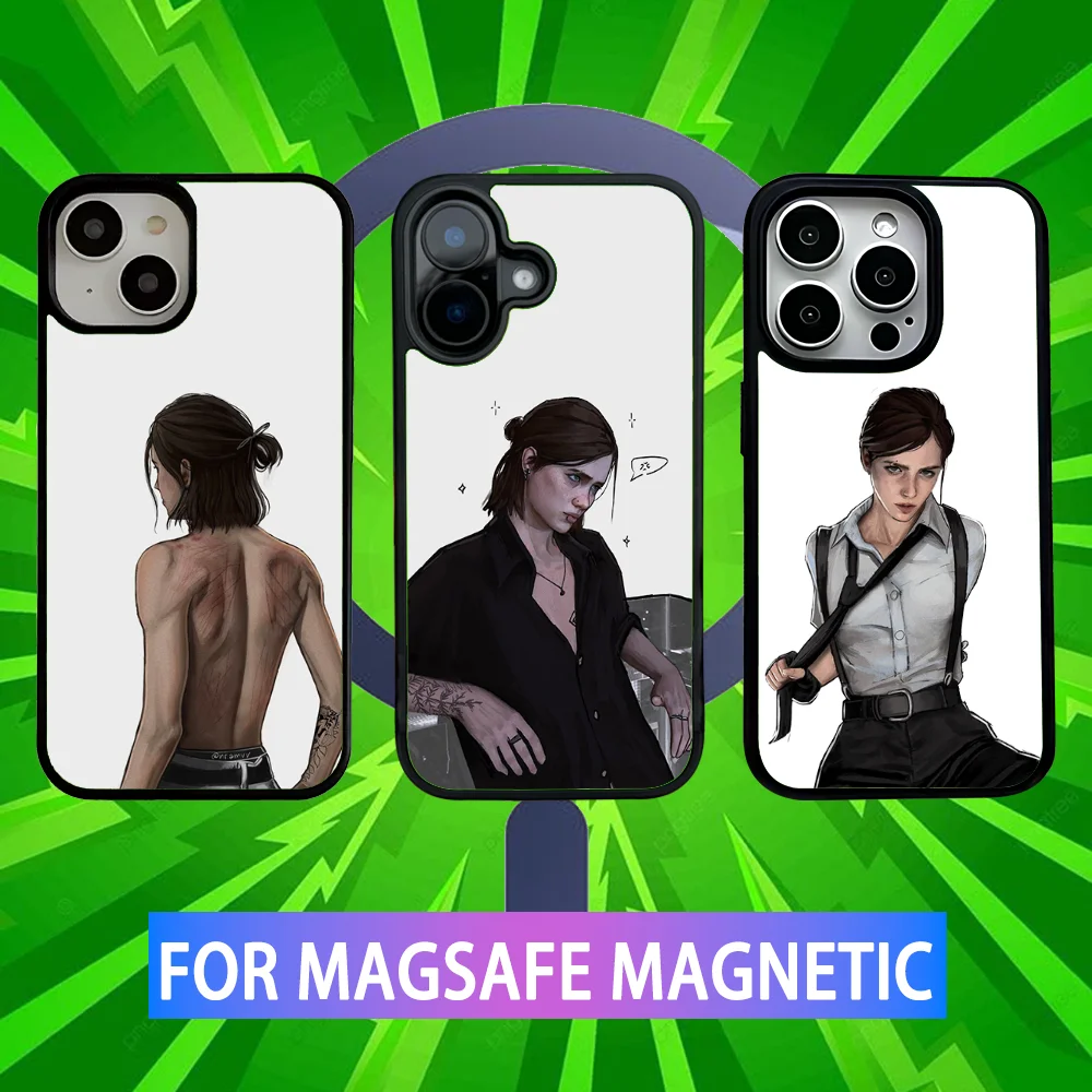 Ellie The L-Last of U-Us Phone Case For iPhone 16,15,14,13,12,11,Pro,Max,Plus,Mini,SE New Magsafe Magnetic Wireless Charging
Ellie The L-Last of U-Us Phone Case For iPhone 16,15,14,13,12,11,Pro,Max,Plus,Mini,SE New Magsafe Magnetic Wireless Charging