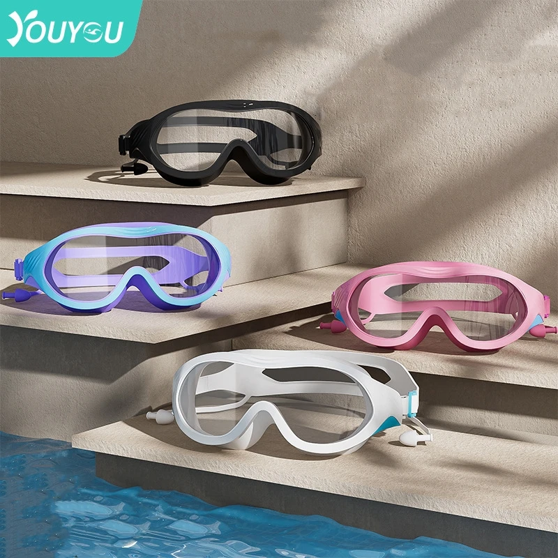 Adults Professional HD Anti-fog Swim Goggles With Earplugs Big Frame UV Protection Adjustable WaterProof Silicone Swim Eyewear
Adults Professional HD Anti-fog Swim Goggles With Earplugs Big Frame UV Protection Adjustable WaterProof Silicone Swim Eyewear
