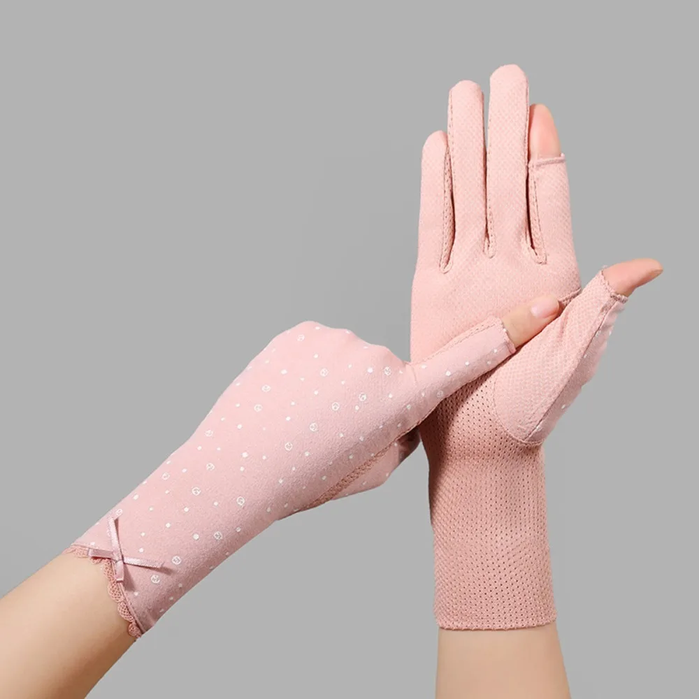 Summer Lace Trim Driving Gloves Thin Non-Slip Cycling Gloves Mid Length Anti-UV Sun Protection Gloves
Summer Lace Trim Driving Gloves Thin Non-Slip Cycling Gloves Mid Length Anti-UV Sun Protection Gloves