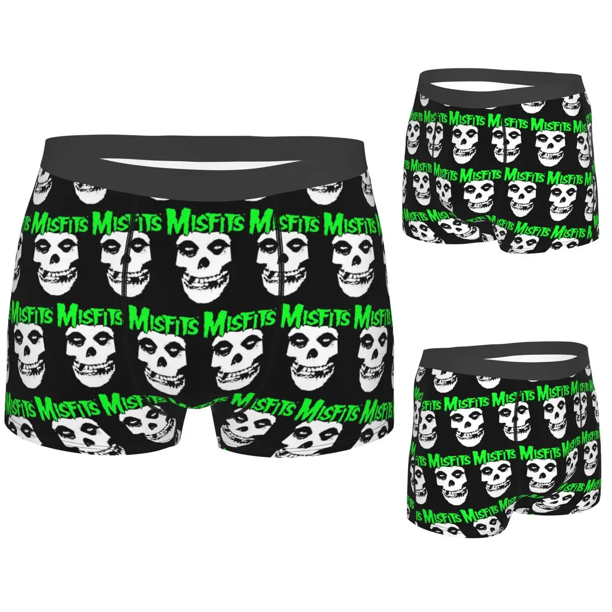 Boxer Underpants Shorts Misfits Skull Panties Male Breathable Underwear for Homme Man Boyfriend Gift
Boxer Underpants Shorts Misfits Skull Panties Male Breathable Underwear for Homme Man Boyfriend Gift