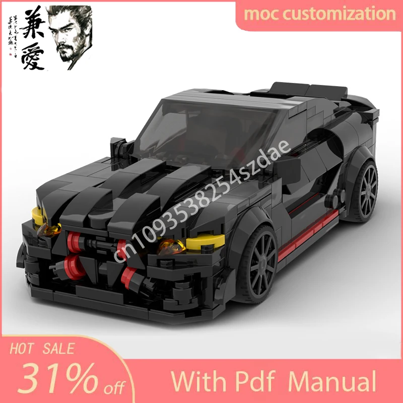 368PCS MOC Speed Champion City Car M4 CSL (G82) Supercar Building Blocks Technique Racing Creative Garage Brick Toys Gifts
368PCS MOC Speed Champion City Car M4 CSL (G82) Supercar Building Blocks Technique Racing Creative Garage Brick Toys Gifts