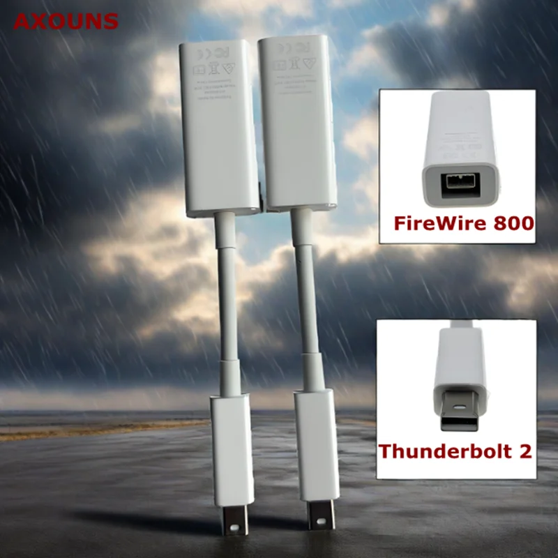 Адаптер Apple A1643 Thunderbolt 2 к FireWire 800 Thunderbolt к Fire 1394B, подходит для компьютеров Mac
Адаптер Apple A1643 Thunderbolt 2 к FireWire 800 Thunderbolt к Fire 1394B, подходит для компьютеров Mac
