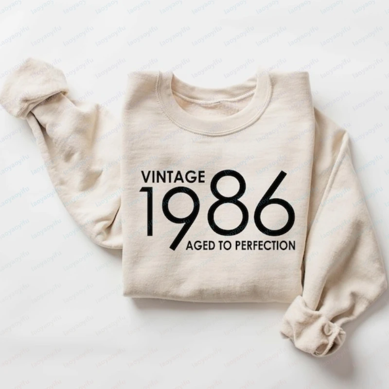 1986 Birthday Gift Sweatshirt 40th Birthday for Women Vintage Father Gift Winter Clothes Women Oversized Hoodie Hoodies Women
1986 Birthday Gift Sweatshirt 40th Birthday for Women Vintage Father Gift Winter Clothes Women Oversized Hoodie Hoodies Women