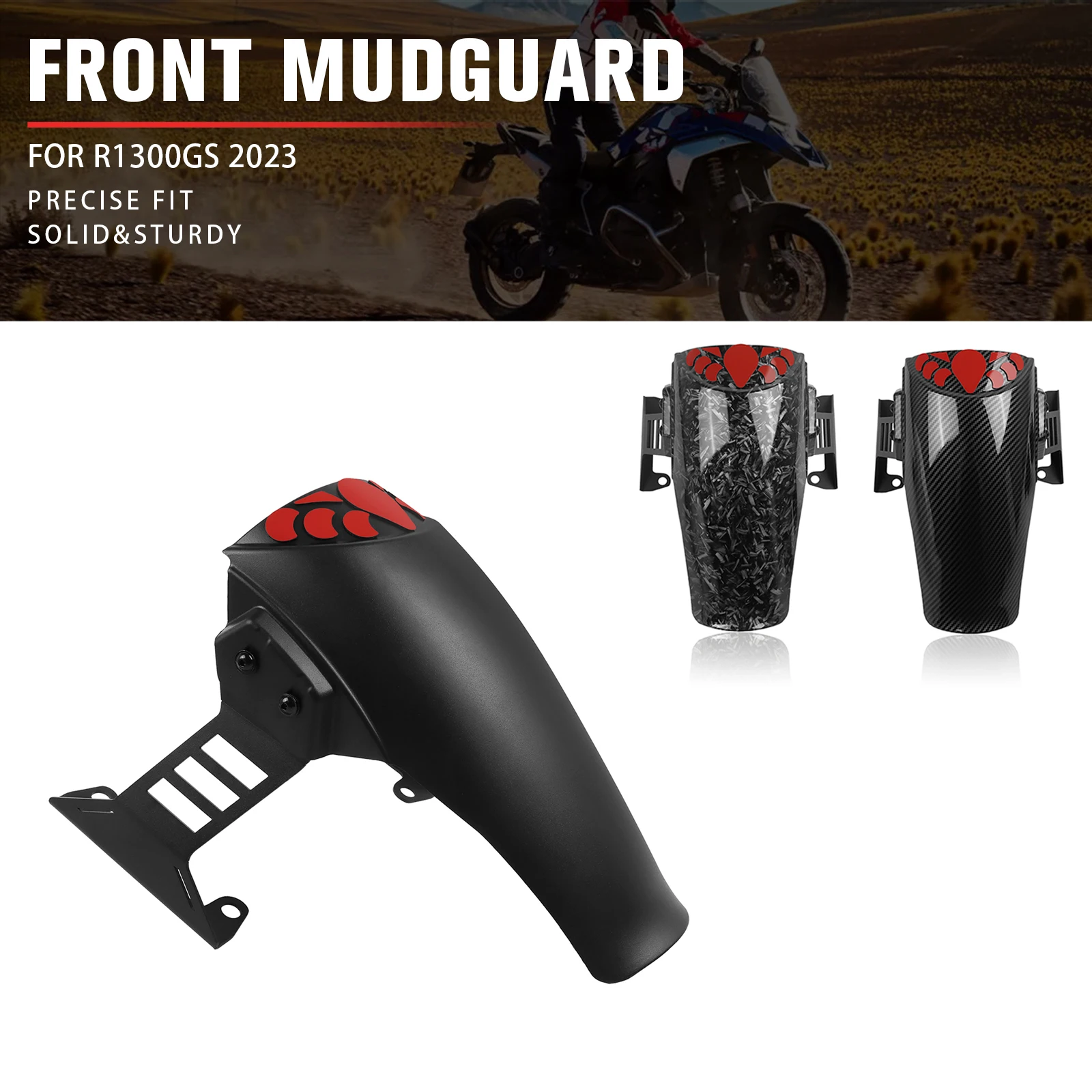 Front Fender For BMW R1300GS R 1300 GS R1300 GS 2023 2024 Wheel Mudguards Splash Guard Extension Fender With Bracket
Front Fender For BMW R1300GS R 1300 GS R1300 GS 2023 2024 Wheel Mudguards Splash Guard Extension Fender With Bracket