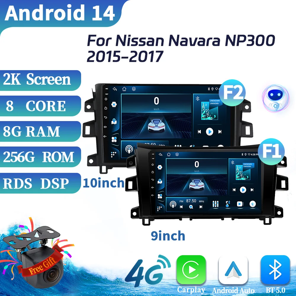 Car Radio Multimedia Video GPS For Nissan Navara NP300 2015-2017 Android 14 Navigation Wireless Bluetooth CarPlay Screen Stereo
Car Radio Multimedia Video GPS For Nissan Navara NP300 2015-2017 Android 14 Navigation Wireless Bluetooth CarPlay Screen Stereo