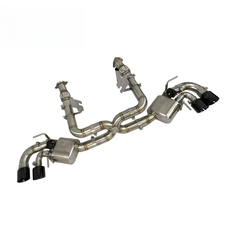 Performance Exhaust System Kit for Corvette C8 with Valve Drum Polished 304 Stainless Steel
Performance Exhaust System Kit for Corvette C8 with Valve Drum Polished 304 Stainless Steel