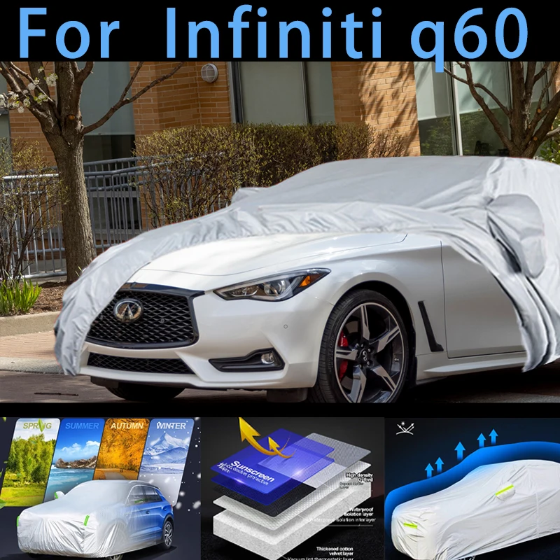 For lnfinti q60Outdoor Protection Full Car Covers Snow Cover Sunshade Waterproof Dustproof Exterior Car cover protection
For lnfinti q60Outdoor Protection Full Car Covers Snow Cover Sunshade Waterproof Dustproof Exterior Car cover protection