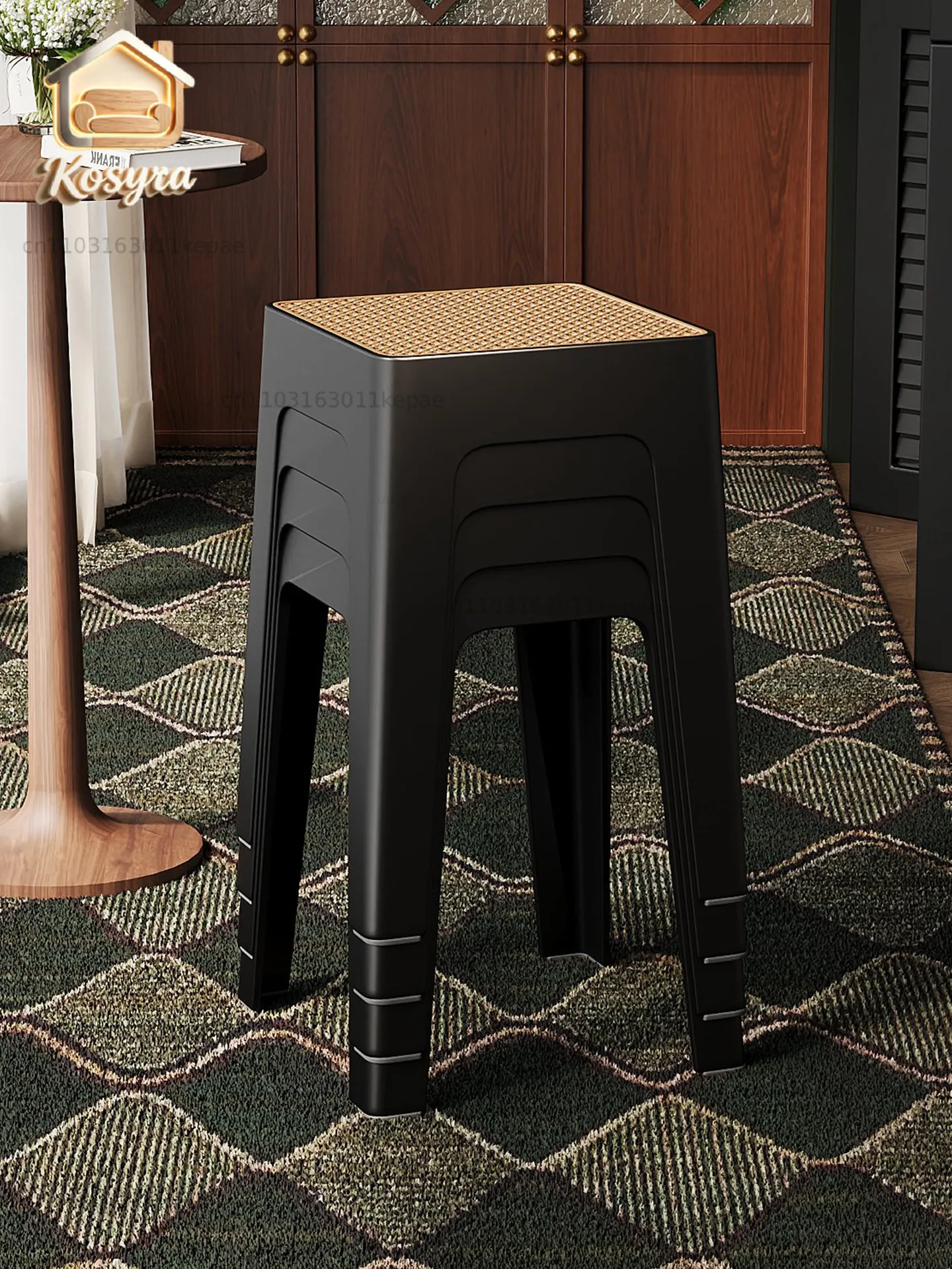 Medieval style stools can be stacked for home use, strong and durable, thickened for adults, spare for hospitality, extra thick
Medieval style stools can be stacked for home use, strong and durable, thickened for adults, spare for hospitality, extra thick