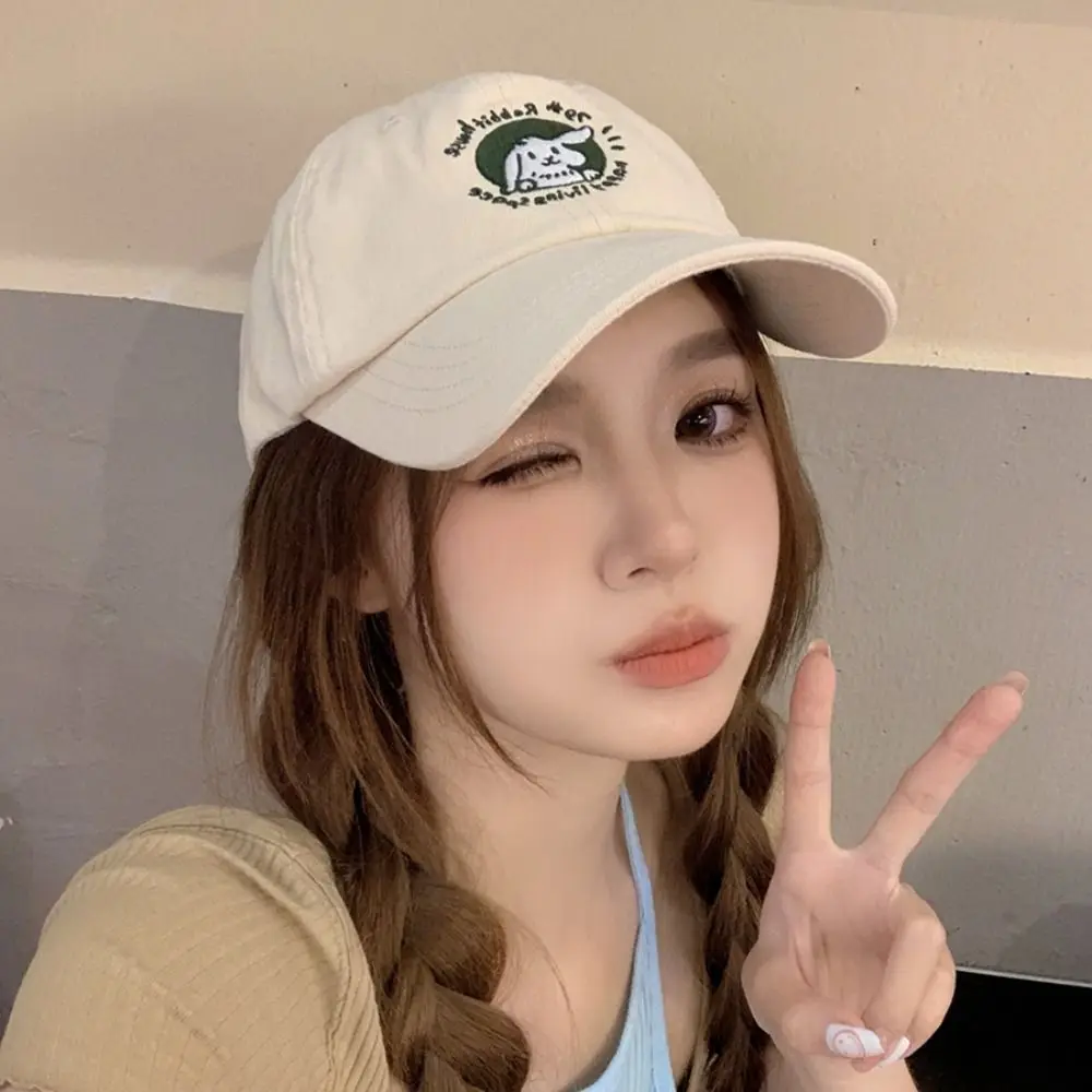Retro Adjustable Rabbit Baseball Cap Korean Cotton Vintage Baseball Cap Embroidery Casual Teenagers Hat Outdoor
Retro Adjustable Rabbit Baseball Cap Korean Cotton Vintage Baseball Cap Embroidery Casual Teenagers Hat Outdoor