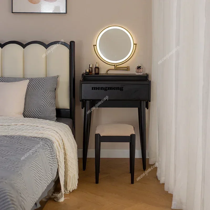 Storage Mirror Dressing Table Bedroom Nordic Vanity Desk Dressing Table Drawers Luxury Lights Penteadeira Feminina Furniture
Storage Mirror Dressing Table Bedroom Nordic Vanity Desk Dressing Table Drawers Luxury Lights Penteadeira Feminina Furniture