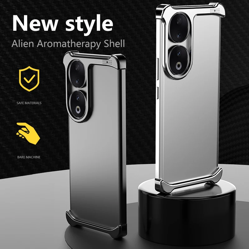 Luxury Solid Color Metal Alien No Border Four Corner Anti Fall Phone Case For Honor 200 100 90 70 50 X50 X60 Pro Bumper Cover
Luxury Solid Color Metal Alien No Border Four Corner Anti Fall Phone Case For Honor 200 100 90 70 50 X50 X60 Pro Bumper Cover