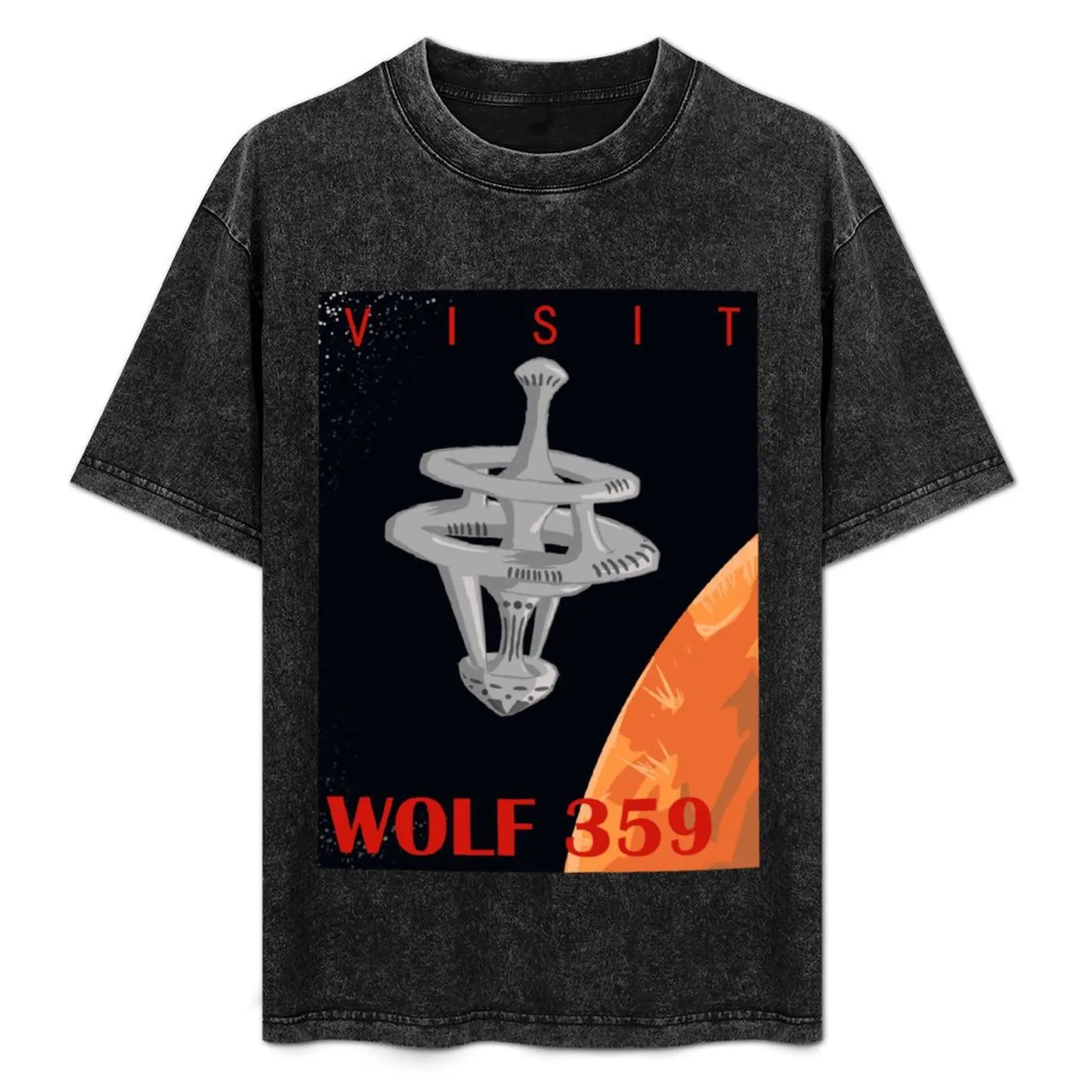 Visit Wolf 359 Classic . T-Shirt Basic Crew Neck Short Sleeve Top
Visit Wolf 359 Classic . T-Shirt Basic Crew Neck Short Sleeve Top