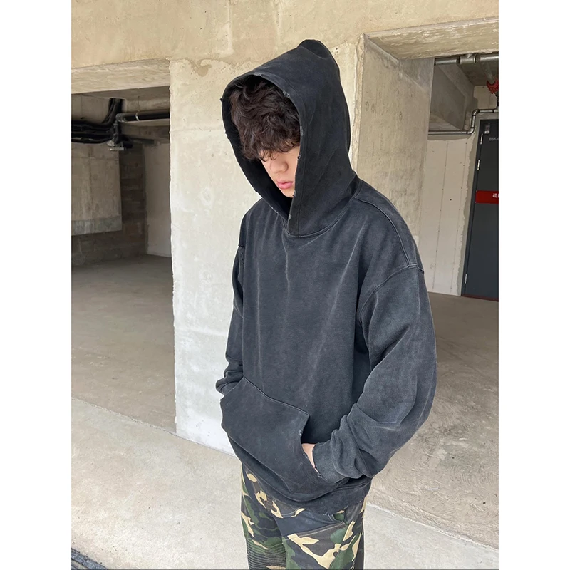 Waed Vintage Heavyweight Bla Hoodie Men's Spring Autumn Sle American Retro Hooded Sweatirt Trendy Brand Boys Outerwear
Waed Vintage Heavyweight Bla Hoodie Men's Spring Autumn Sle American Retro Hooded Sweatirt Trendy Brand Boys Outerwear