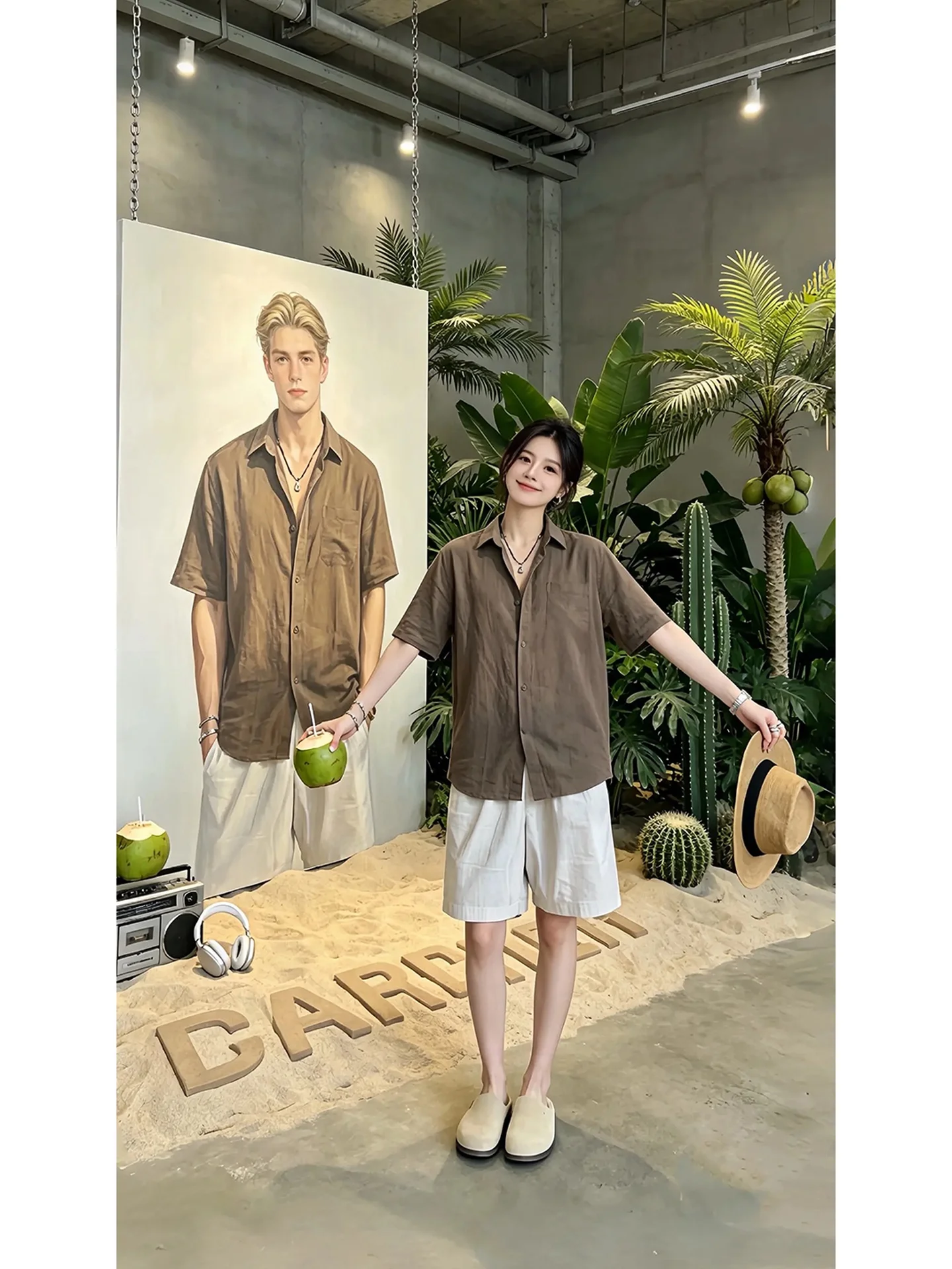 Café Brown Linen Ice Silk Men's Shirt Summer Anti-Uv Loose Fit Casual Style Breathable Lightweight Short Sleeve Button up
Café Brown Linen Ice Silk Men's Shirt Summer Anti-Uv Loose Fit Casual Style Breathable Lightweight Short Sleeve Button up