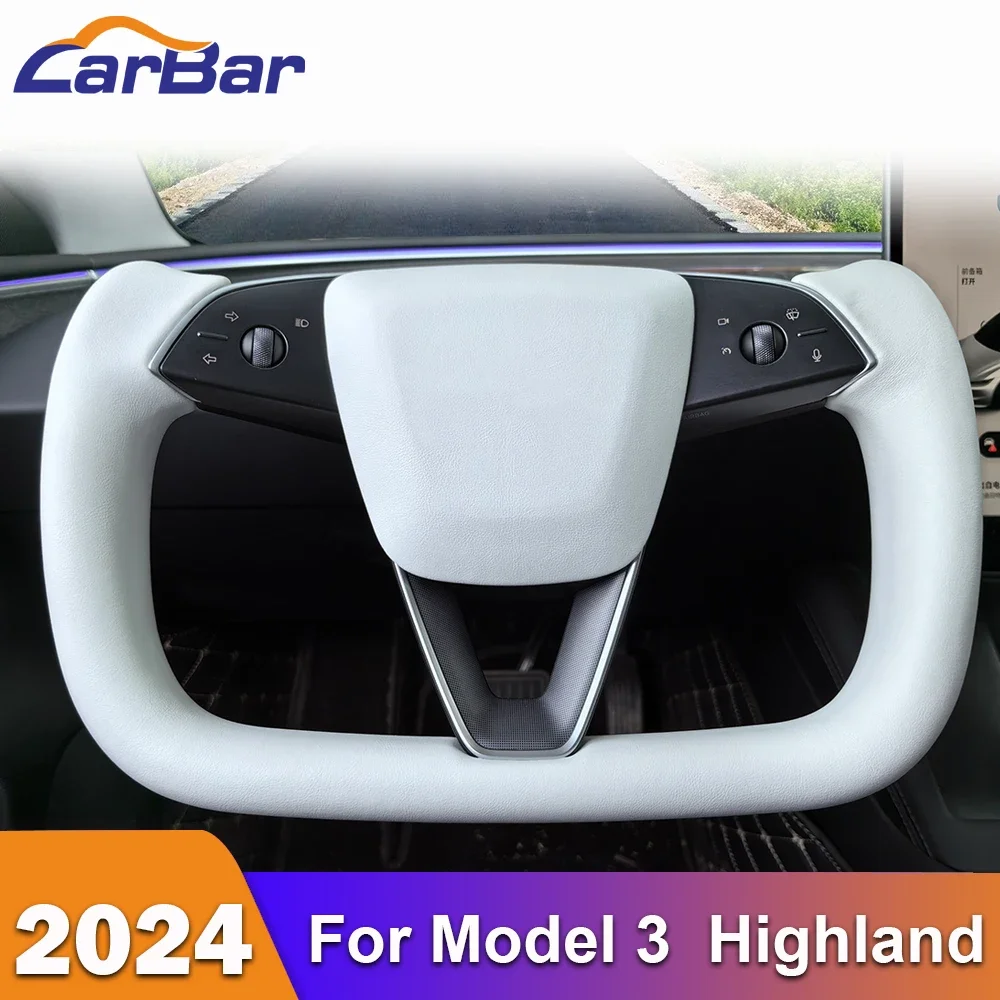 Хомут Carbar для руля Tesla Model 3 Highland 2024, аксессуары, рукоятка В гоночном стиле, 350 мм, 370 мм, комковый стежок опционально
Хомут Carbar для руля Tesla Model 3 Highland 2024, аксессуары, рукоятка В гоночном стиле, 350 мм, 370 мм, комковый стежок опционально