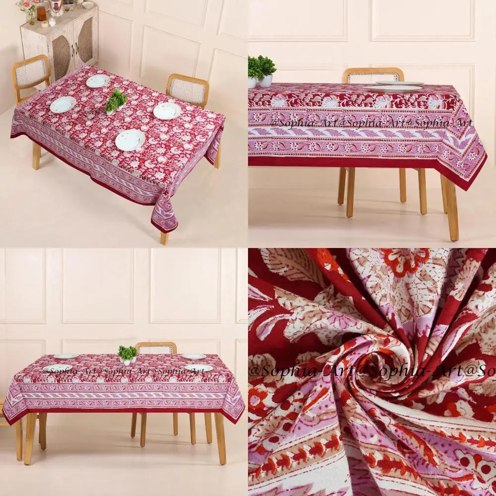 Прямоугольная уличная хлопковая скатерть 60x90 дюймов для 6 человек, ручная печать, идеально подходит для патио, кемпинга и праздников.
Прямоугольная уличная хлопковая скатерть 60x90 дюймов для 6 человек, ручная печать, идеально подходит для патио, кемпинга и праздников.