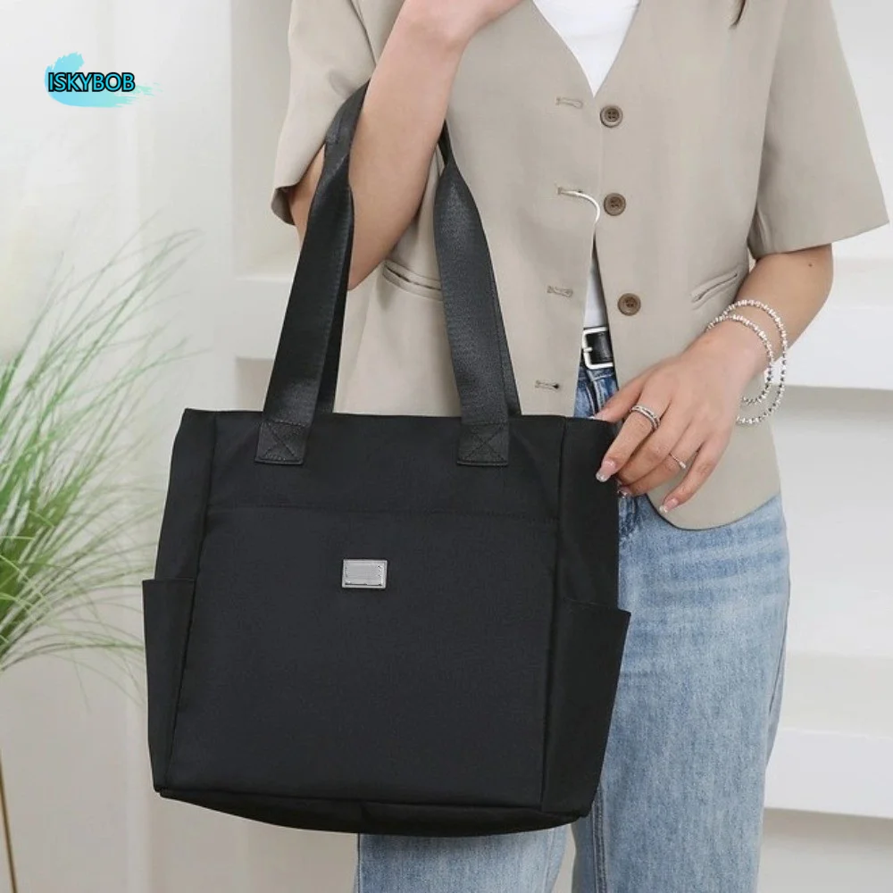 Versatile Nylon Shoulder Bag Practical Simple Large Capacity Handbag Unique Elegant Lightweight Bag Work Use
Versatile Nylon Shoulder Bag Practical Simple Large Capacity Handbag Unique Elegant Lightweight Bag Work Use