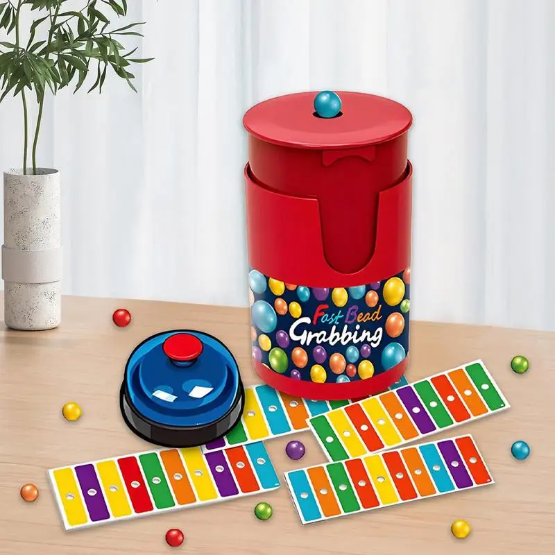 Family Reunion Bead Game Grabbing Game Set With Colored Balls Desktop Games Manual Lucky Lottery Toy For Party Interaction Toys
Family Reunion Bead Game Grabbing Game Set With Colored Balls Desktop Games Manual Lucky Lottery Toy For Party Interaction Toys