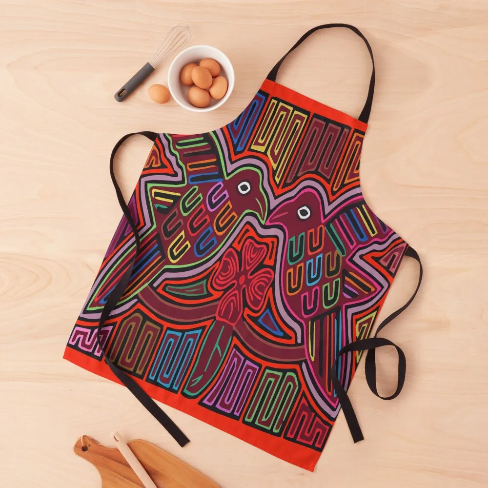 Kuna Mola Design Parrot Mola Apron Hairdresser Useful Things For Kitchen Women's Apron
Kuna Mola Design Parrot Mola Apron Hairdresser Useful Things For Kitchen Women's Apron