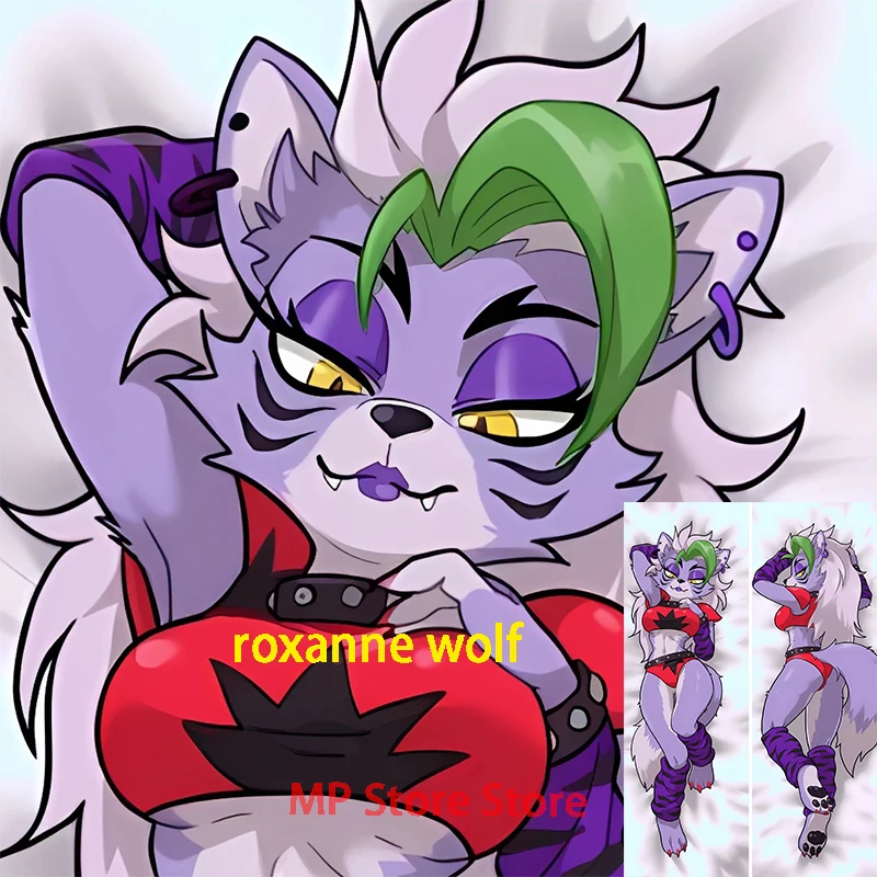 Двусторонняя облегающая наволочка Dakimakura roxanne wolf (fnaf) из черного меха в стиле аниме стандартного размера
Двусторонняя облегающая наволочка Dakimakura roxanne wolf (fnaf) из черного меха в стиле аниме стандартного размера