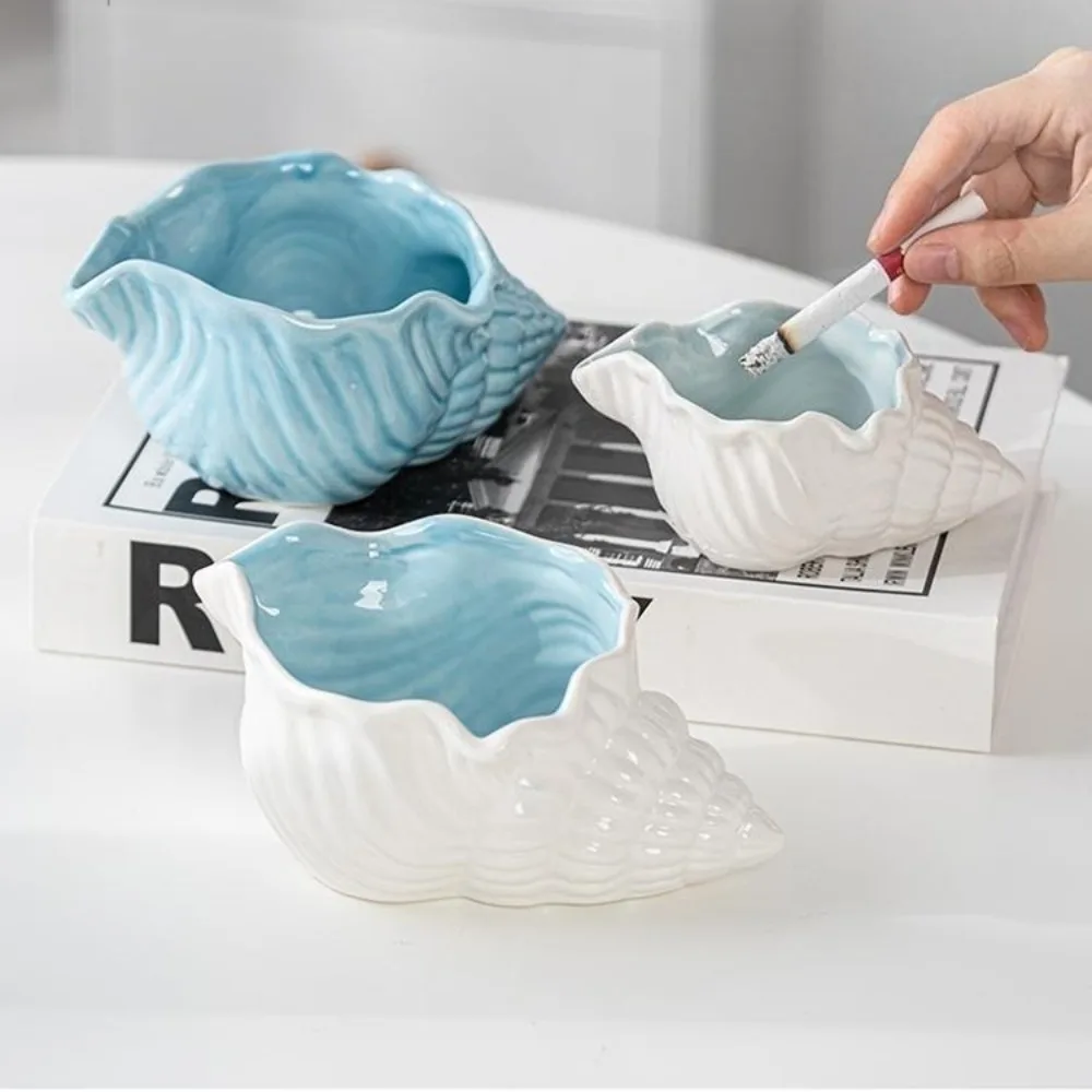 Керамическая пепельница для сигарет, креативный дизайн, украшение для хранения раковины в гостиной, пепельницы для сигар, зажигалки и аксессуары для курения
Керамическая пепельница для сигарет, креативный дизайн, украшение для хранения раковины в гостиной, пепельницы для сигар, зажигалки и аксессуары для курения