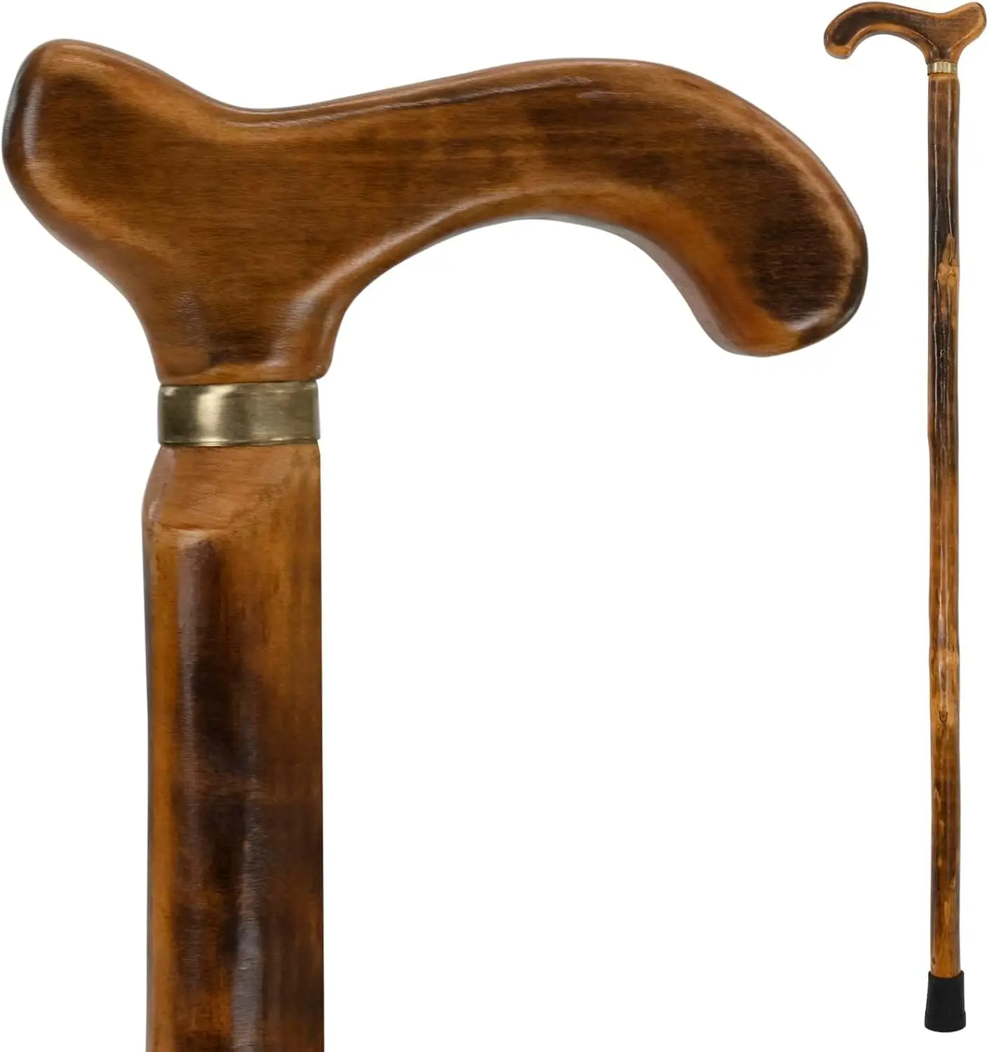 Wooden Walking Stick Cane for Men, Women & Seniors - 36 Inch with Rubber Tip and Ergonomic Grip
Wooden Walking Stick Cane for Men, Women & Seniors - 36 Inch with Rubber Tip and Ergonomic Grip